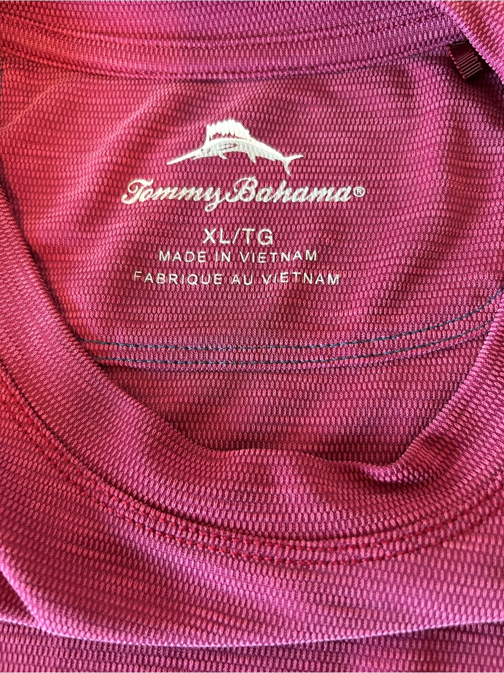 Tommy Bahama  Performance T-Shirts Bundle Men’s XL Burgundy & Charcoal - Picture 9 of 10